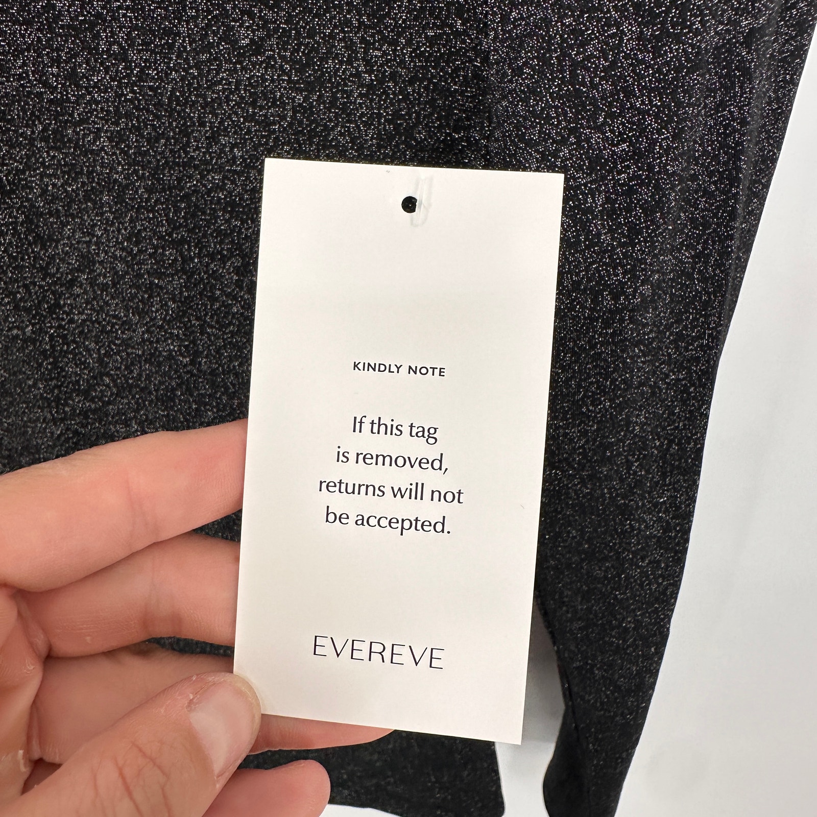 Evereve Nwt Metallic Gray Robbie Lurex Turtleneck Blouse // Xs — image 8 of 8
